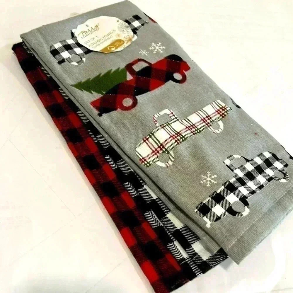Merry Everything Set of 3 Kitchen Towels